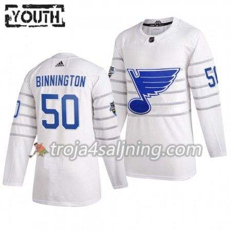 St. Louis Blues tröja Jordan Binnington 50 Vit Adidas 2020 All-Star Authentic - NHL Tröjor Barn St. Louis Blues tröja Jordan Binnington 50 Vit Adidas 2020 All-Star Authentic - NHL Tröjor Barn